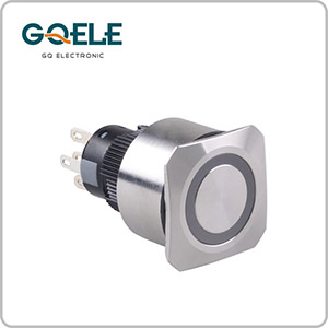 方外套环形带灯钮