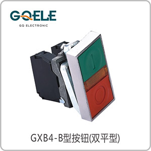 带灯双平型双位钮