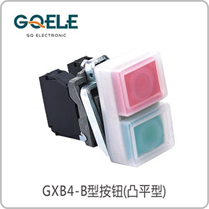 带防水罩凸平型双位钮